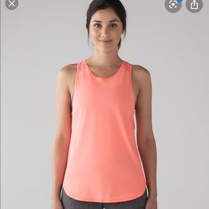 Lululemon Sculpt Tank Pink/coral